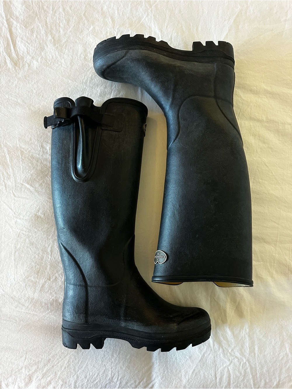Le Chameau Vierzon Leather Lined Women's Boots / 38